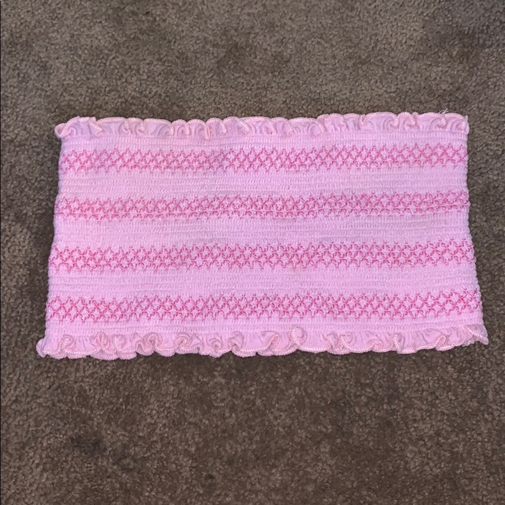 Urban Outfitters pink bandeau